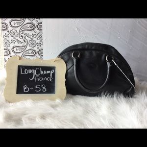 Vintage Longchamp Leather Satchel